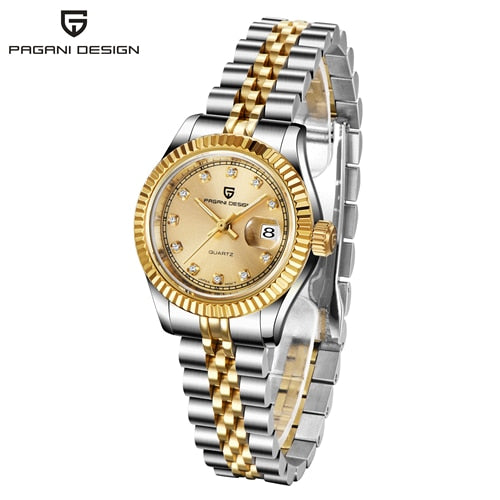 Pagani New Women's Watches Gold Simple Fashion Wrist Watch Luxury Ladies Watch Women Bracelet Reloj Mujer Clock Relogio Feminino