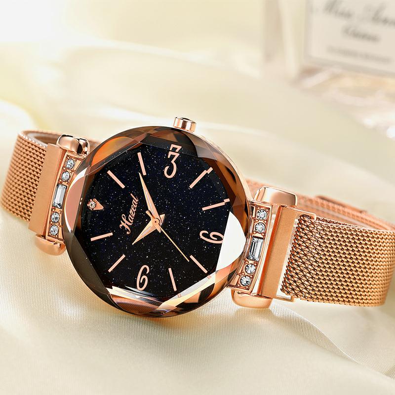 HAZEAL Switzerland Women 's Watch Famous Luxury Brand Japan Quartz Movement Ladies Wrist Watch Waterproof zegarki damskie 2020