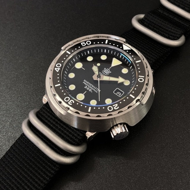 Steeldive 1975 Tuna 300m Diving Watch Automatic Steel Stainless Ceramic bezel NH35 Men's Wristwatch Mechanical Watches Fashion