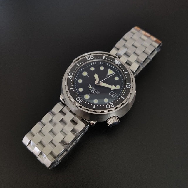 Steeldive 1975 Tuna 300m Diving Watch Automatic Steel Stainless Ceramic bezel NH35 Men's Wristwatch Mechanical Watches Fashion
