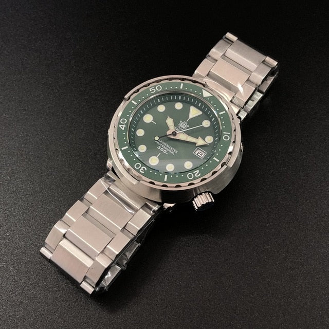 Steeldive 1975 Tuna 300m Diving Watch Automatic Steel Stainless Ceramic bezel NH35 Men's Wristwatch Mechanical Watches Fashion