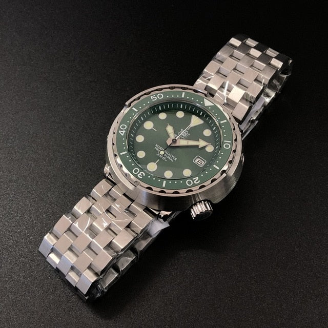 Steeldive 1975 Tuna 300m Diving Watch Automatic Steel Stainless Ceramic bezel NH35 Men's Wristwatch Mechanical Watches Fashion