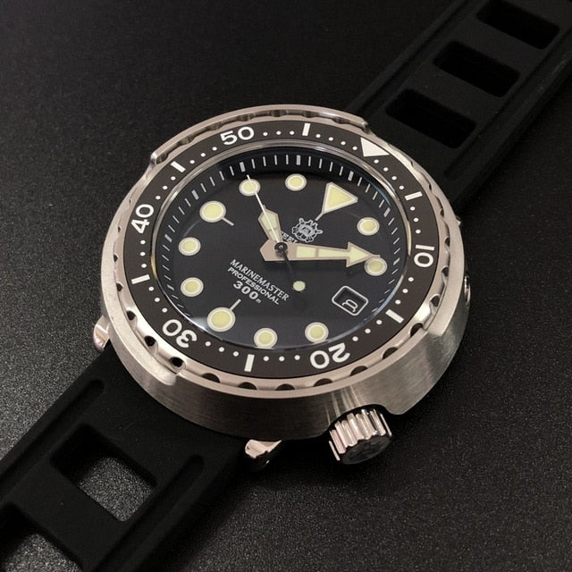 Steeldive 1975 Tuna 300m Diving Watch Automatic Steel Stainless Ceramic bezel NH35 Men's Wristwatch Mechanical Watches Fashion