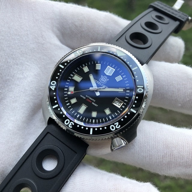 Steeldive Automatic Watch Stainless Steel diving Watch 200m Water Resistant 12 Luminous Bezel Relojes Hombre 2019