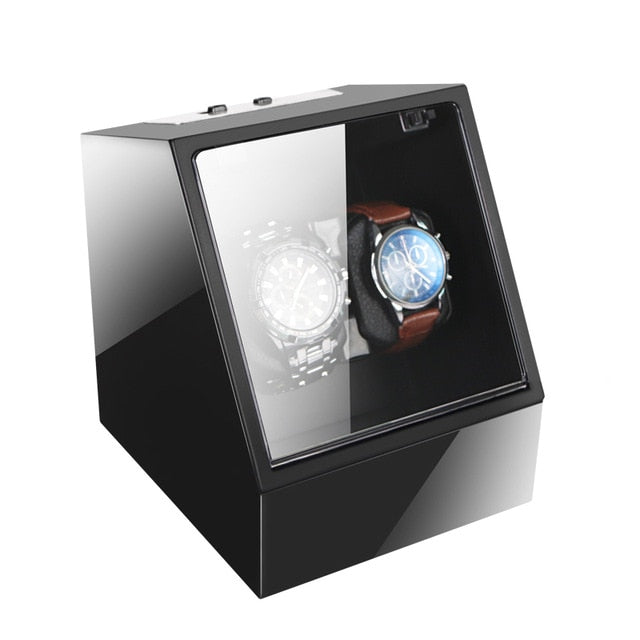 Automatic Watch Winder Box Accessories Display Mechanical Rotating Uhrenbeweger Leather for automatic watches