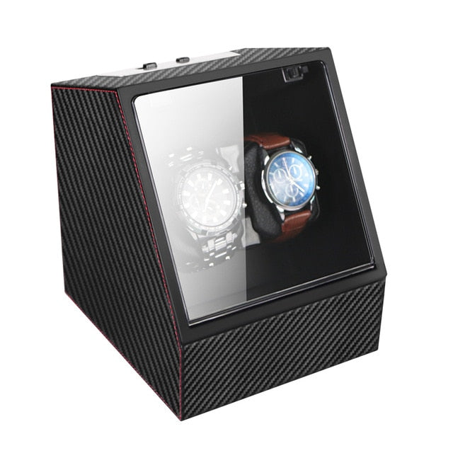 Automatic Watch Winder Box Accessories Display Mechanical Rotating Uhrenbeweger Leather for automatic watches
