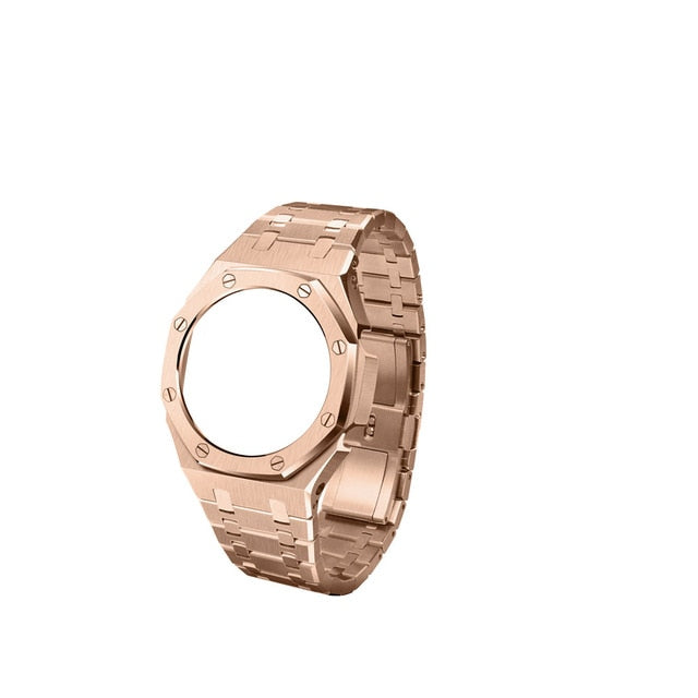 The Third Generation GA2100 Case Modification GA2110 Watchband Bezel 100% Metal 316L Stainless Steel