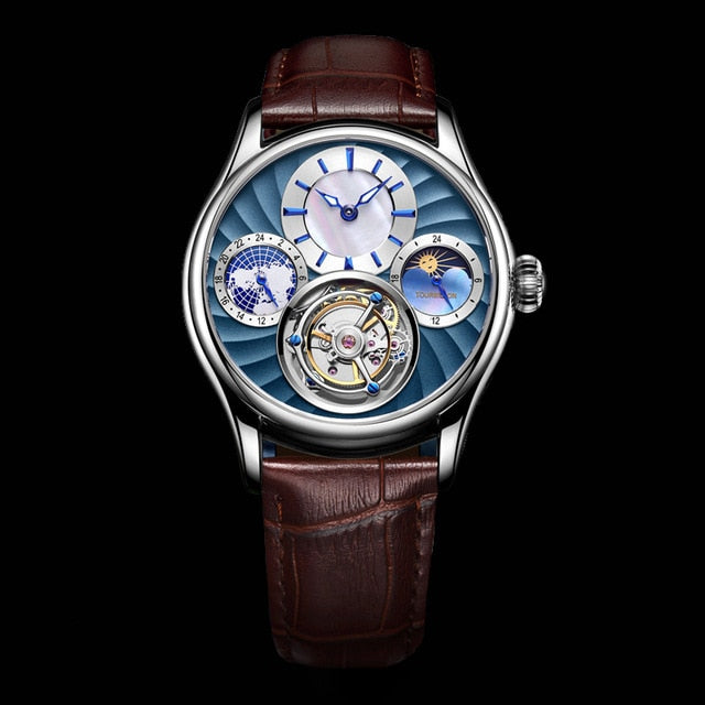 AESOP Mechanical Watch Men Luxury for Men Watches Tourbillon Male Skeleton Men's Watch Man Luxury Clocks Luxury Dropshipping
