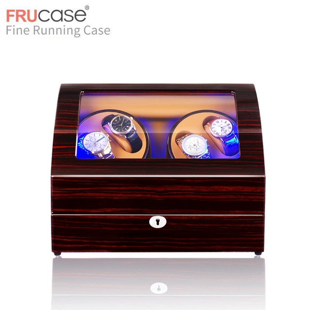 Watch Winder for Automatic Watches New Version 4+6 Wooden Watch Accessories Box Watches Storage Collector