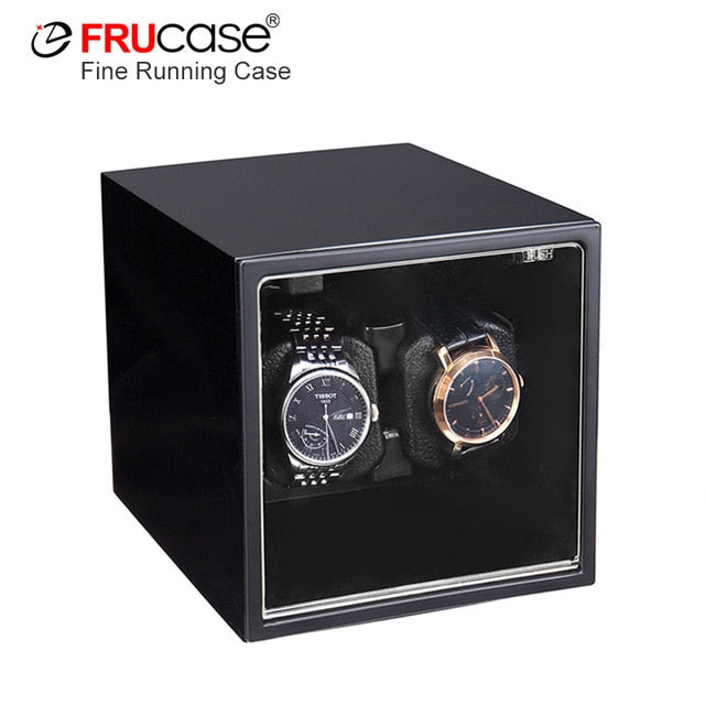FRUCASE New Arrival White Single Watch Winder for automatic watches watch box display collector storage wooden box