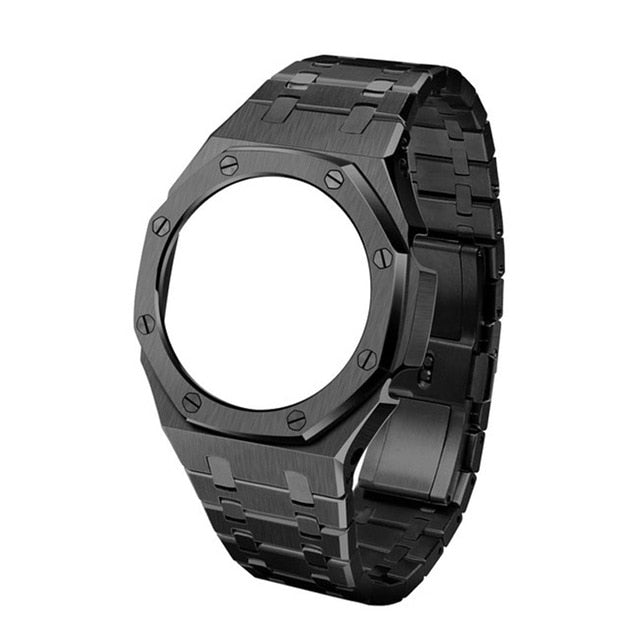 3rd Generation GA2100 Metal Watch Strap GA2110 Watchband Bezel for Casio G Shock Mens Watches Replacement Accessories