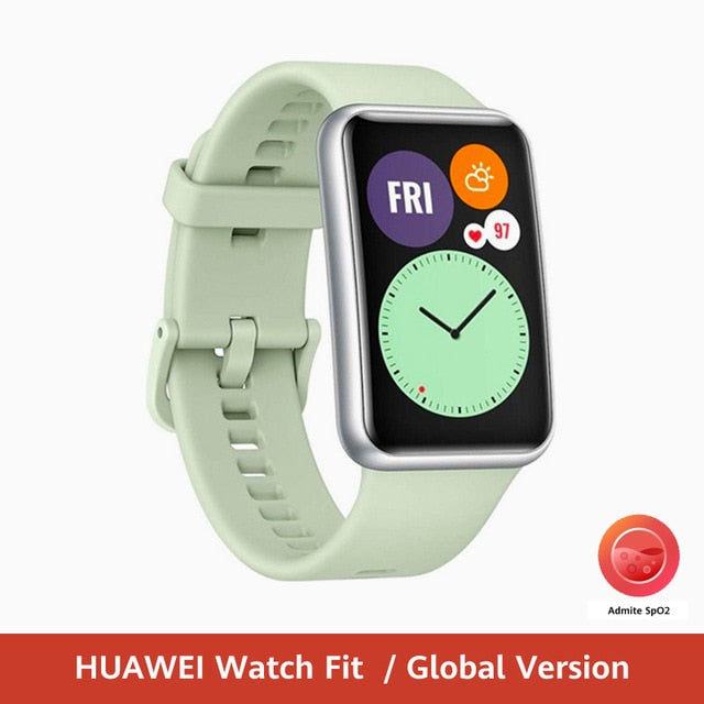HUAWEI Watch FIT SmartWatch Quick Workout Animation Blood Oxygen Watch FIT 10 Days Battery Life gift watch men women smart wach
