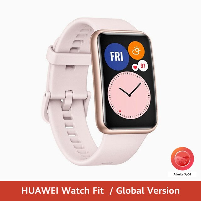 HUAWEI Watch FIT SmartWatch Quick Workout Animation Blood Oxygen Watch FIT 10 Days Battery Life gift watch men women smart wach