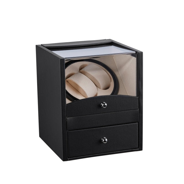 Luxury Electric Shaker Watch Winder Storage Box Mechanical Watch Display Single Motor Box Automatic Winding Watch Collection