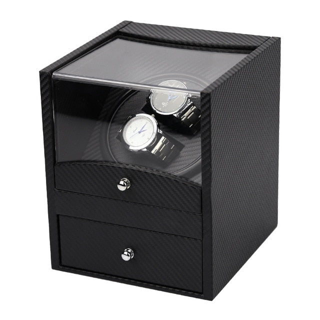 Luxury Electric Shaker Watch Winder Storage Box Mechanical Watch Display Single Motor Box Automatic Winding Watch Collection