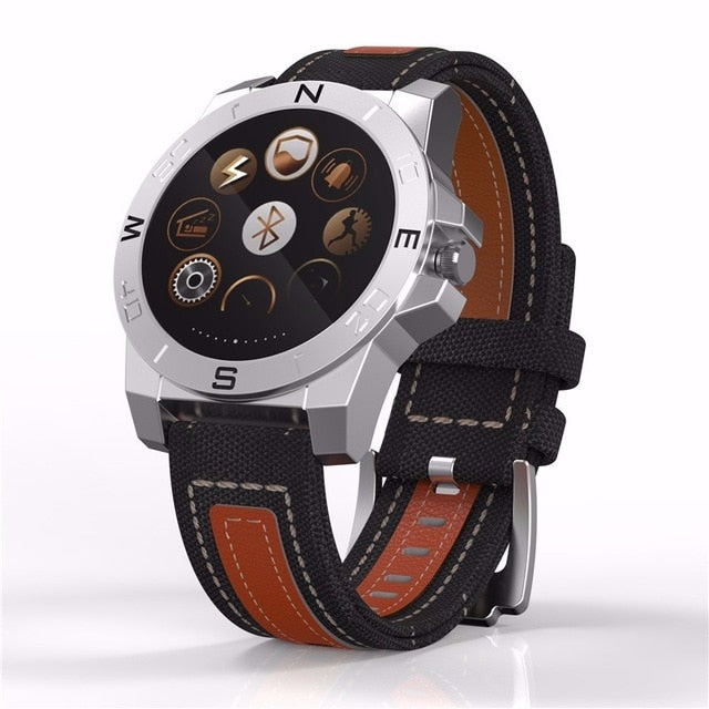 Smart Watch Outdoor Sport Smartwatch with Heart Rate Monitor Compass Waterproof Bluetooth Wach men women for IOS Android